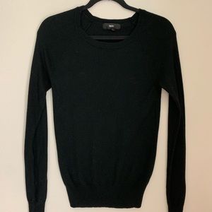 Crew Neck Black Sweater